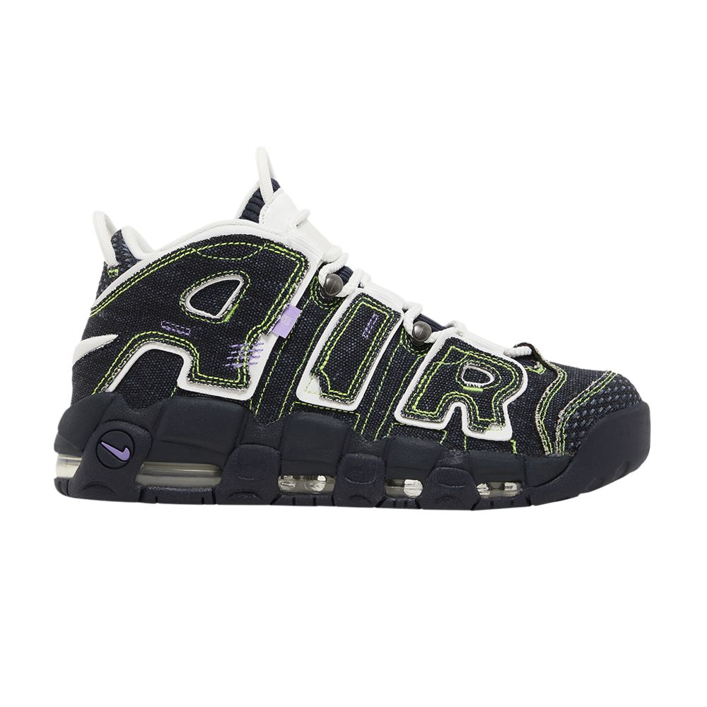 Pre-owned Nike Serena Williams Design Crew X Wmns Air More Uptempo 'denim' In Blue