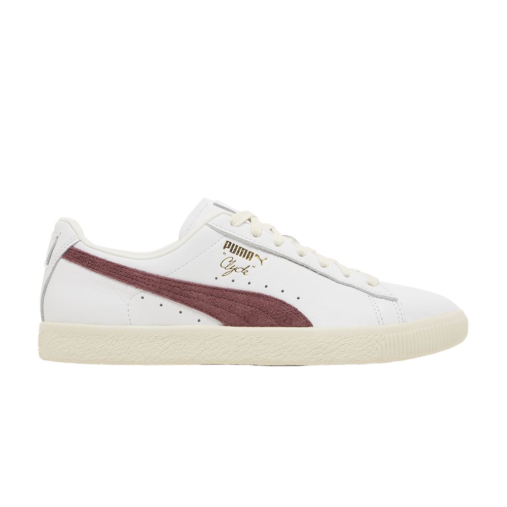 Puma Clyde Base 'White Wood Violet' | Men's Size 7.5