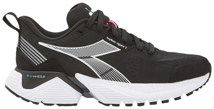 Diadora Wmns Mythos Blushield Vigore 2 Black Pink Fluorescent