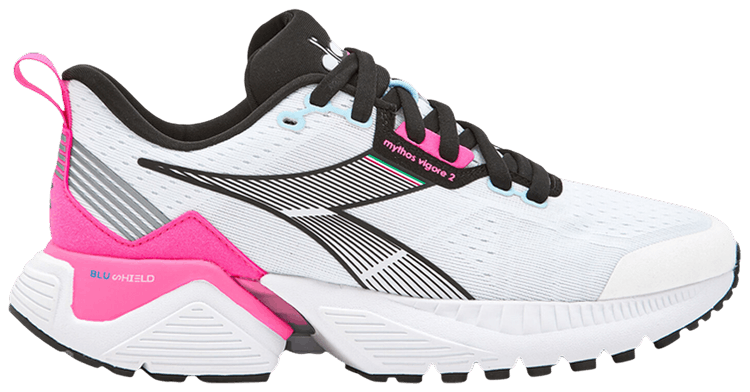 Diadora Wmns Mythos Blushield Vigore 2 White Pink Fluorescent