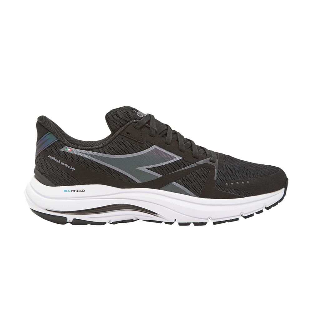 Pre-owned Diadora Mythos Blushield 8 Vortice Hip 'black White' | Men's Size 12