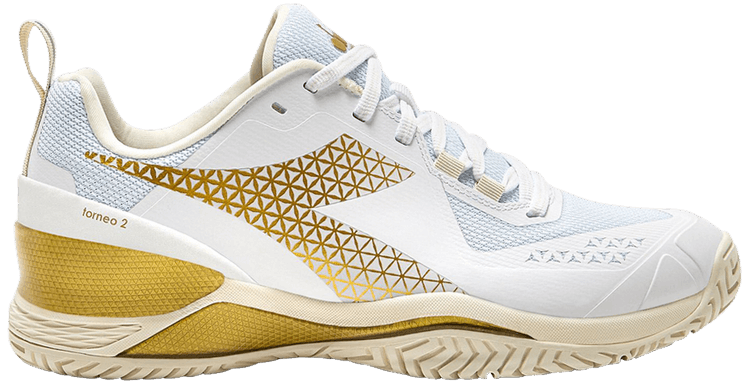 Diadora Wmns Blushield Torneo 2 AG White Gold