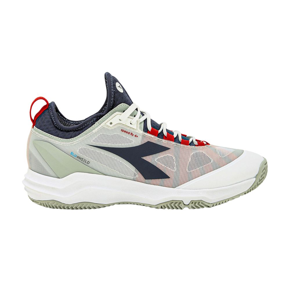 Diadora Speed Blushield Fly 4+ Clay 'White Blue Corsair' | Men's Size 14 - 101-179509-D0274