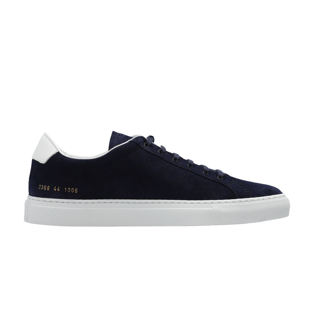 Pre-owned Common Projects Retro Low 'navy' | Blue | Men's Size 7