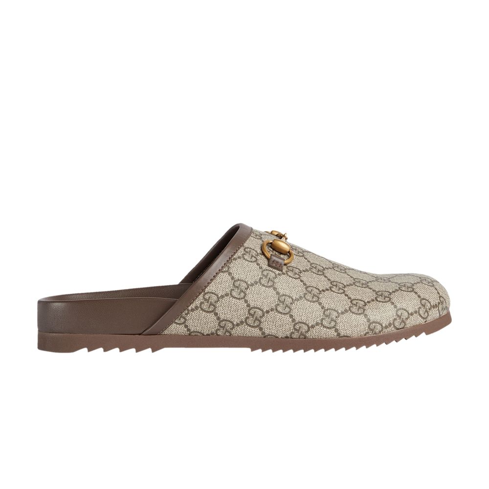 Gucci GG Horsebit Slipper 'Beige' - 749908-KHN80-9769