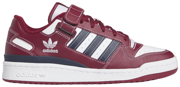 Adidas Forum Low Team Collegiate Burgundy Navy