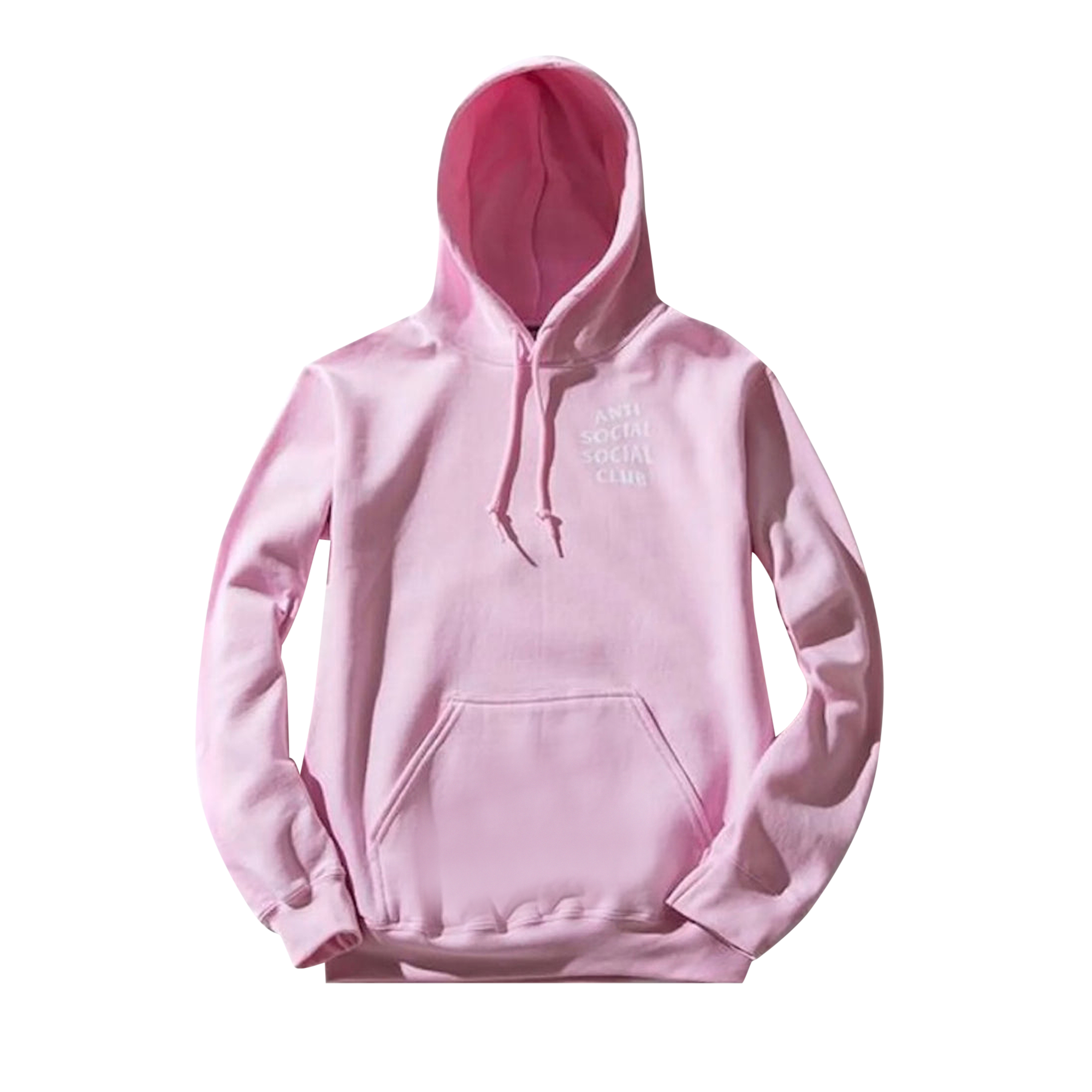 Pre-owned Anti Social Social Club Kkotch Pullover 'pink'
