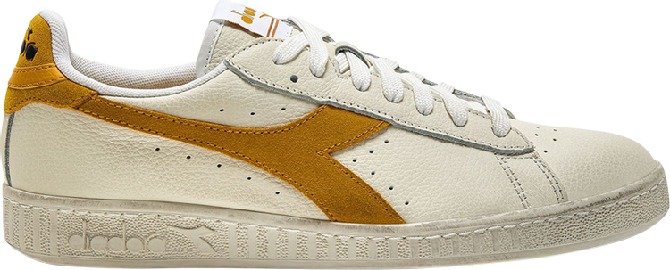 Game Low Waxed Suede Pop White Calendula