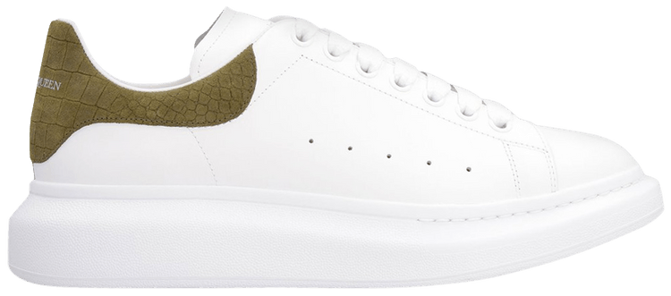 Khaki alexander mcqueen sneakers deals