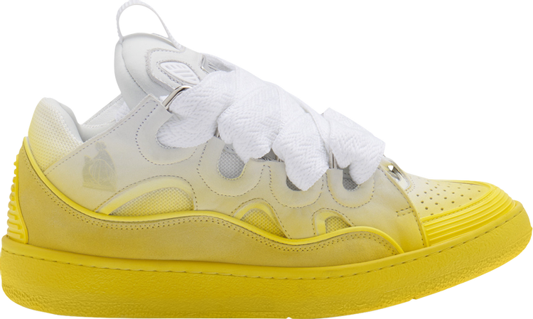 Lanvin Wmns Curb Sneakers 'Gradient Yellow'