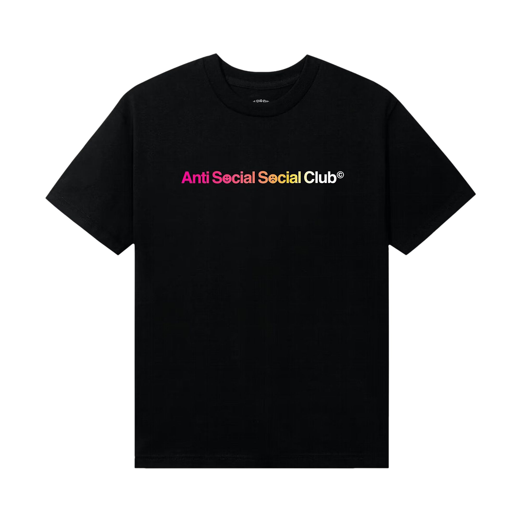 Anti Social Social Club Indoglo Tee 'Black' | Men's Size M
