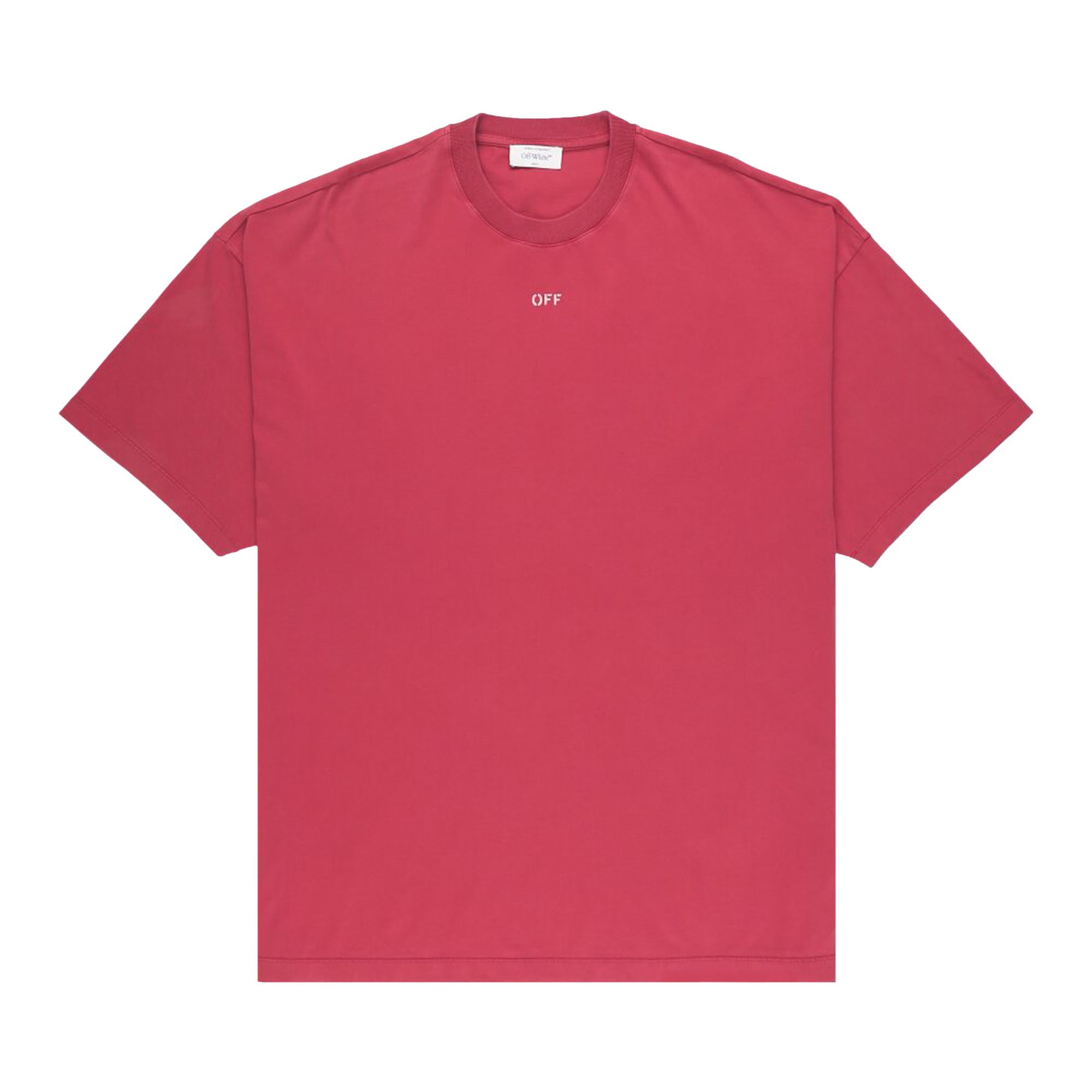 Pre-owned Off-white St. Matthew Over T-shirt 'rio Red/grey' | Men's Size S