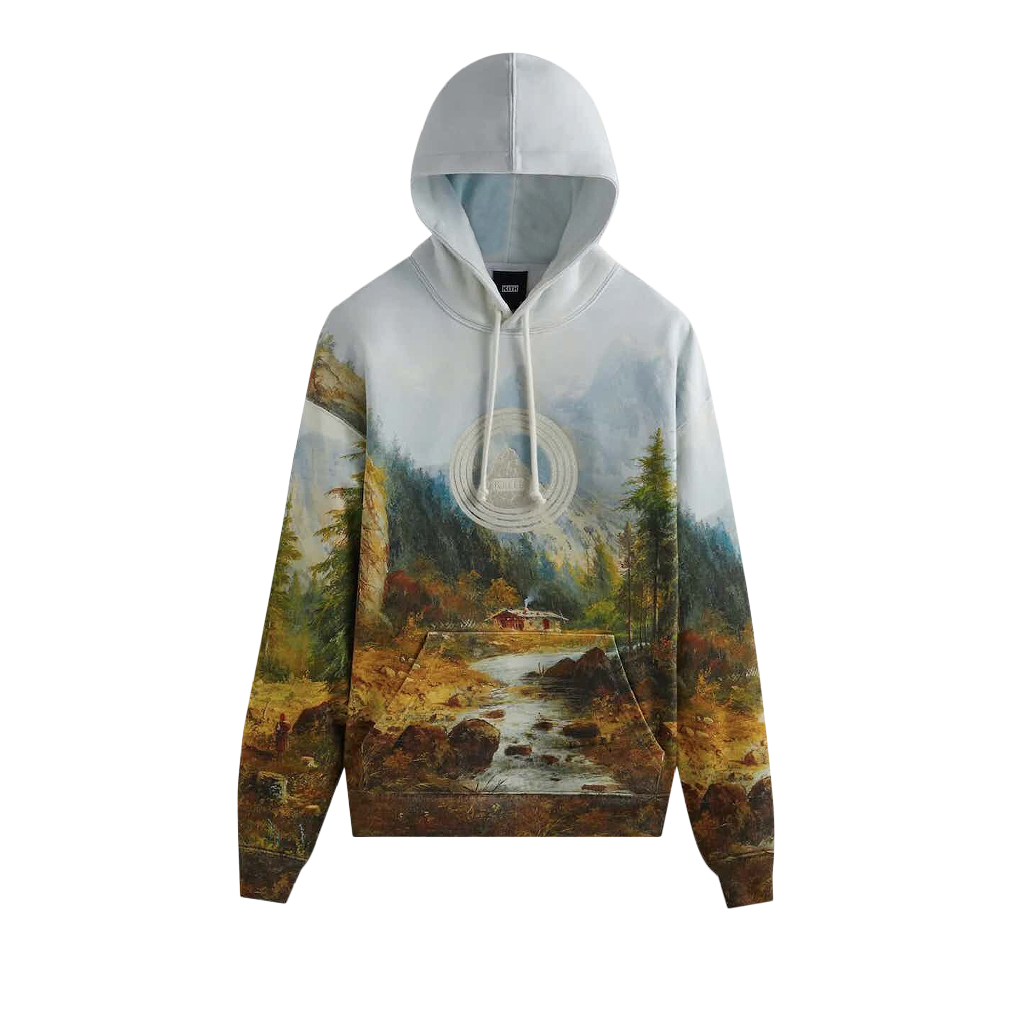 Pre-owned Kith Alpine Nelson Hoodie 'terrain' In Multi-color