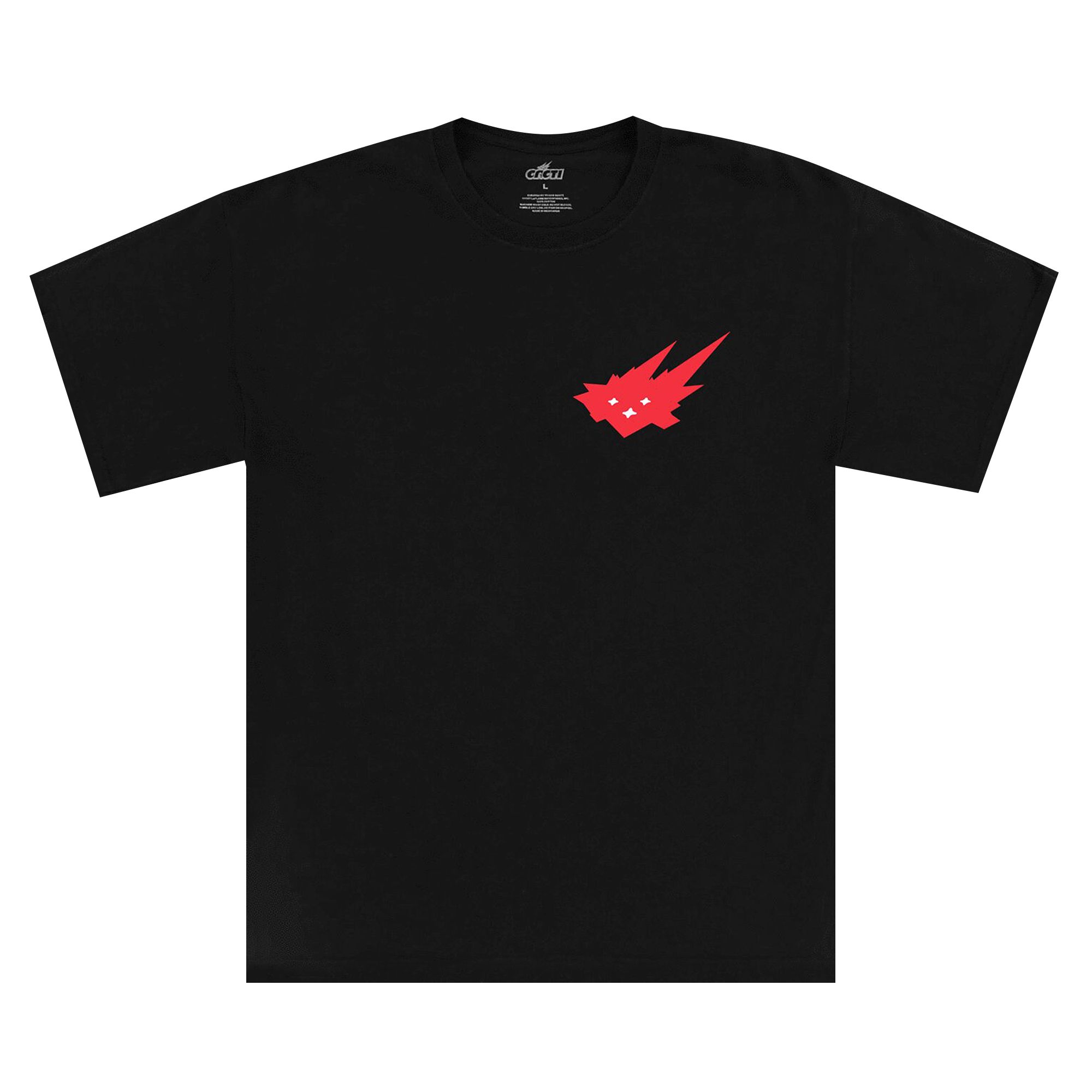 Pre-owned Cactus Jack By Travis Scott Down To Earth Tee 1 'black'