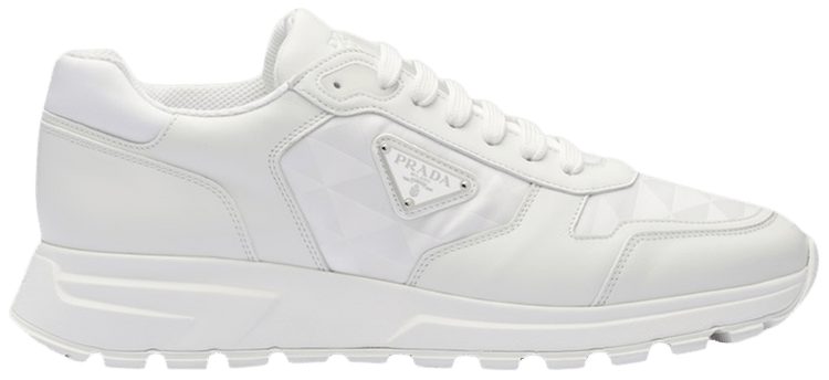 Prada Leather and Re-Nylon 'White'