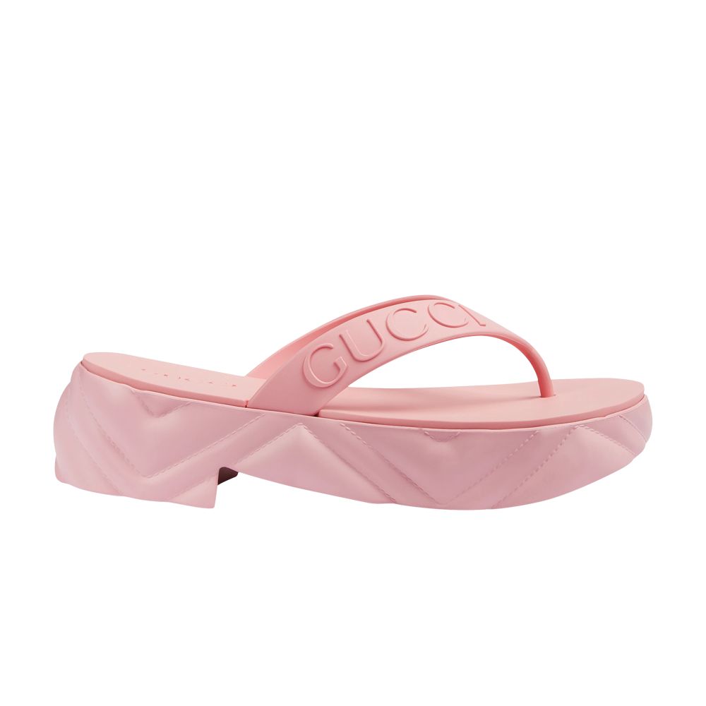Gucci Wmns Thong Platform Sandal 'Pink' - 746334-JFM00-5815
