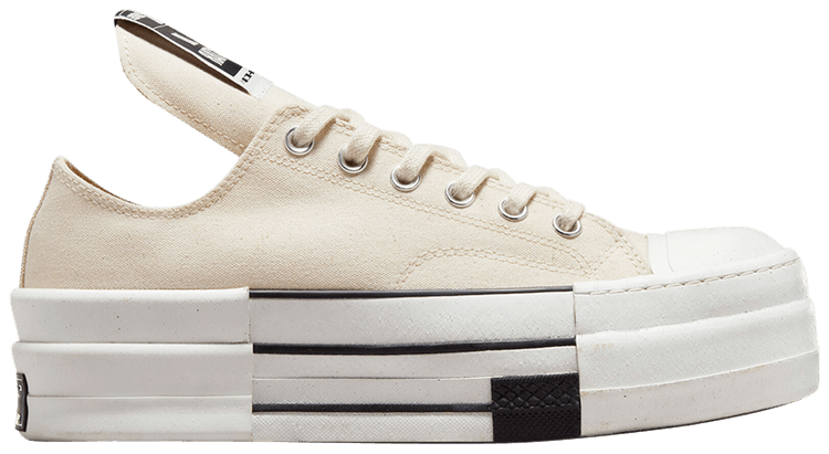 Buy Rick Owens x Converse DRKSHDW DBL DRKSTAR Chuck 70 Low