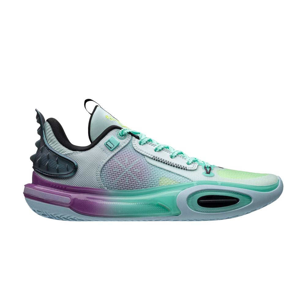 Pre-owned Li-ning Wade All City 11 'ice Blood' In Green