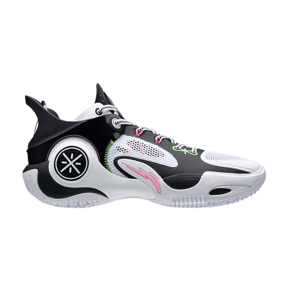 Pre-owned Li-ning Wade Fission 8 'panda' In White