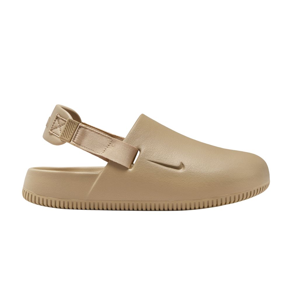 Pre-owned Nike Wmns Calm Mule 'hemp' In Tan