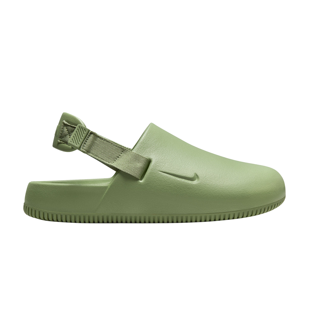 Pre-owned Nike Wmns Calm Mule 'oil Green'
