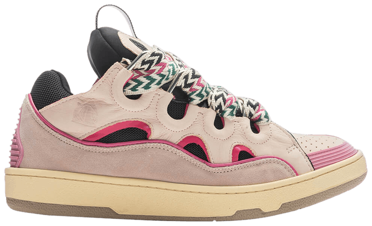 Buy Lanvin Curb Sneakers 'Pink Black' - FM SKRK11 DRAG Buy Lanvin Curb Sneakers 'Pink Black' - FM SKRK11 DRAG