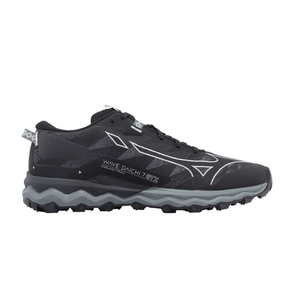 Pre-owned Mizuno Wmns Wave Daichi 7 Gore-tex 'black Stormy Weather'