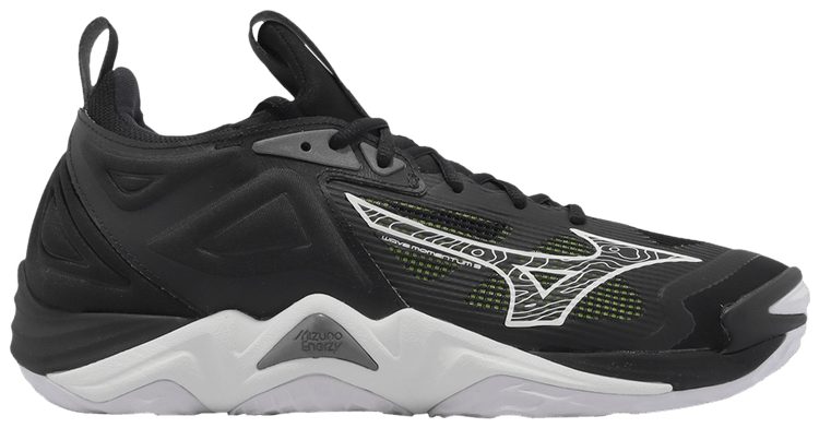 Mizuno Wave Momentum 3 Black White