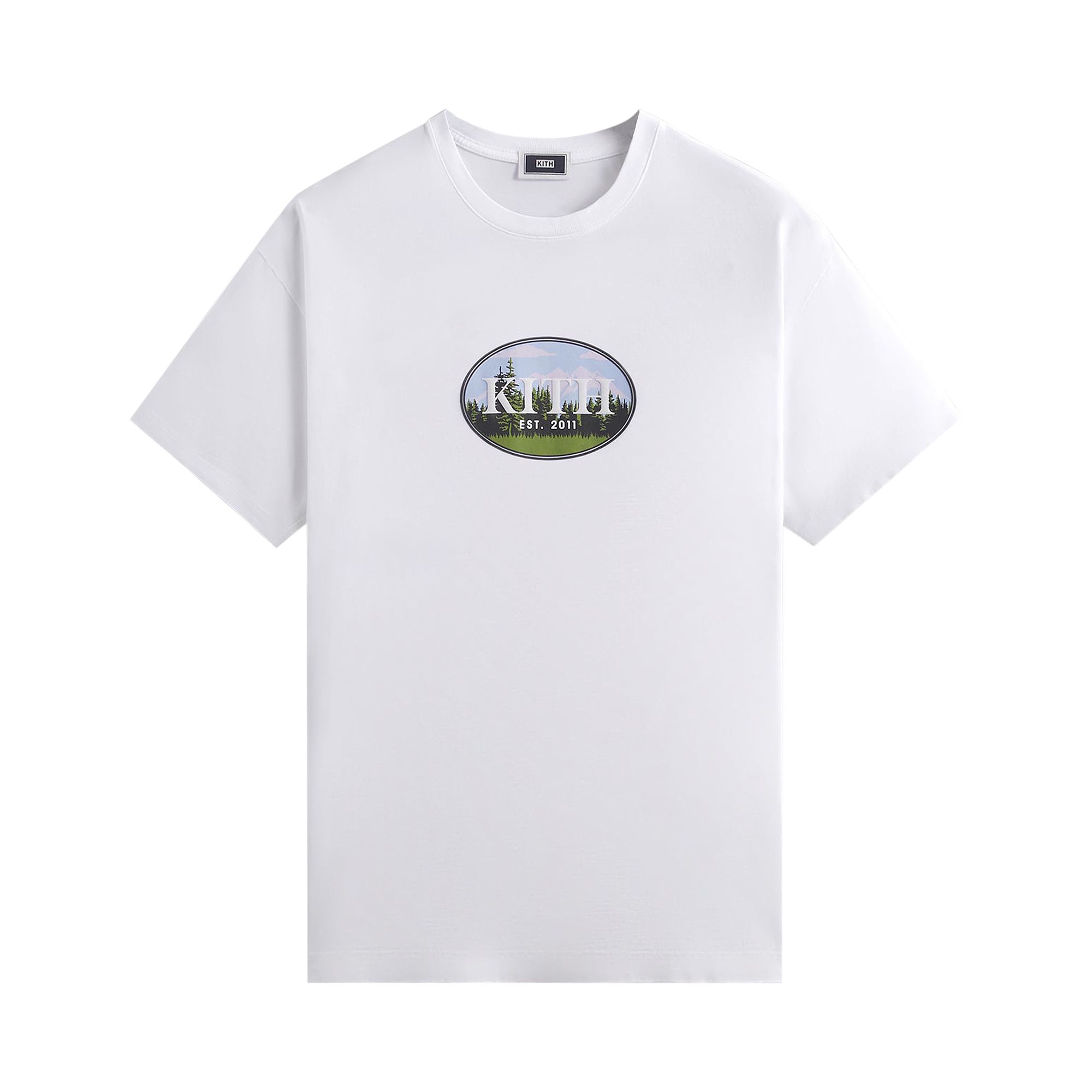 Pre-owned Kith Mountain Scene Tee 'white' | Men's Size Xxl