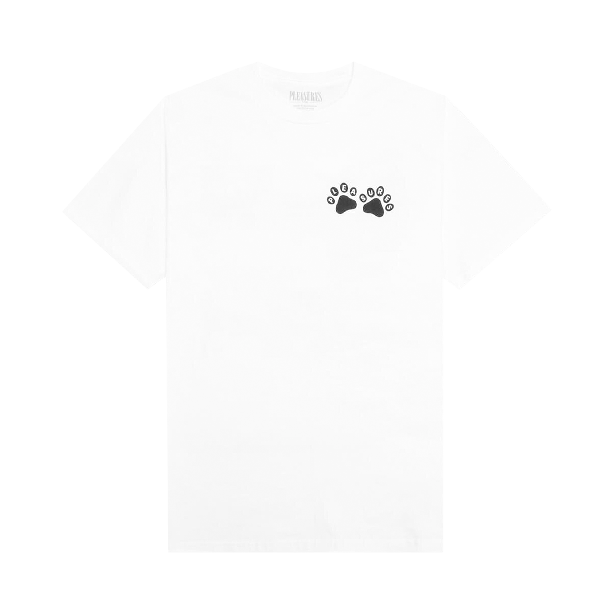 Pre-owned Pleasures Puppies T-shirt 'white'