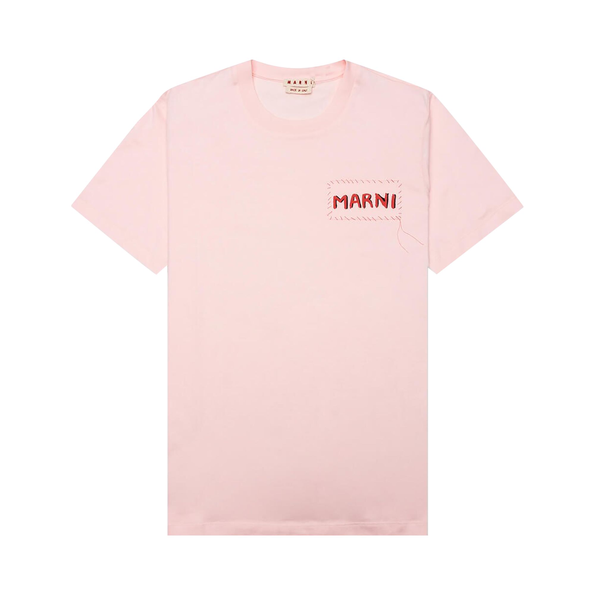 Pre-owned Marni Patch T-shirt 'pink Gummy' | Men's Size 44