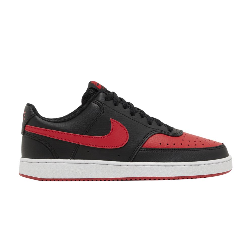 Pre-owned Nike Court Vision Low Next Nature 'bred' In Black