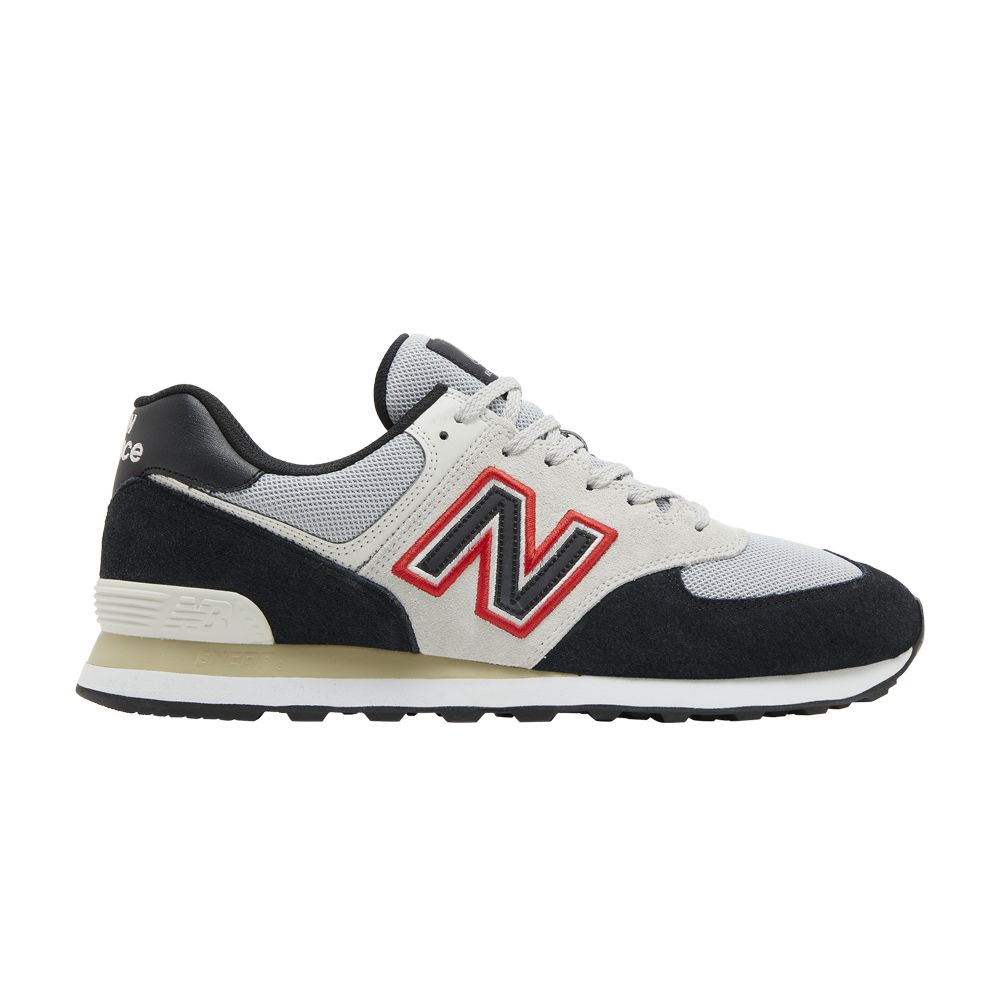 NEW BALANCE 574 'WHITE BLACK RED'
