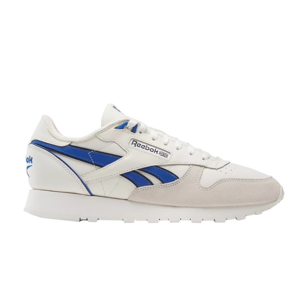 Pre-owned Reebok Classic Leather 'chalk Vector Blue' In Cream
