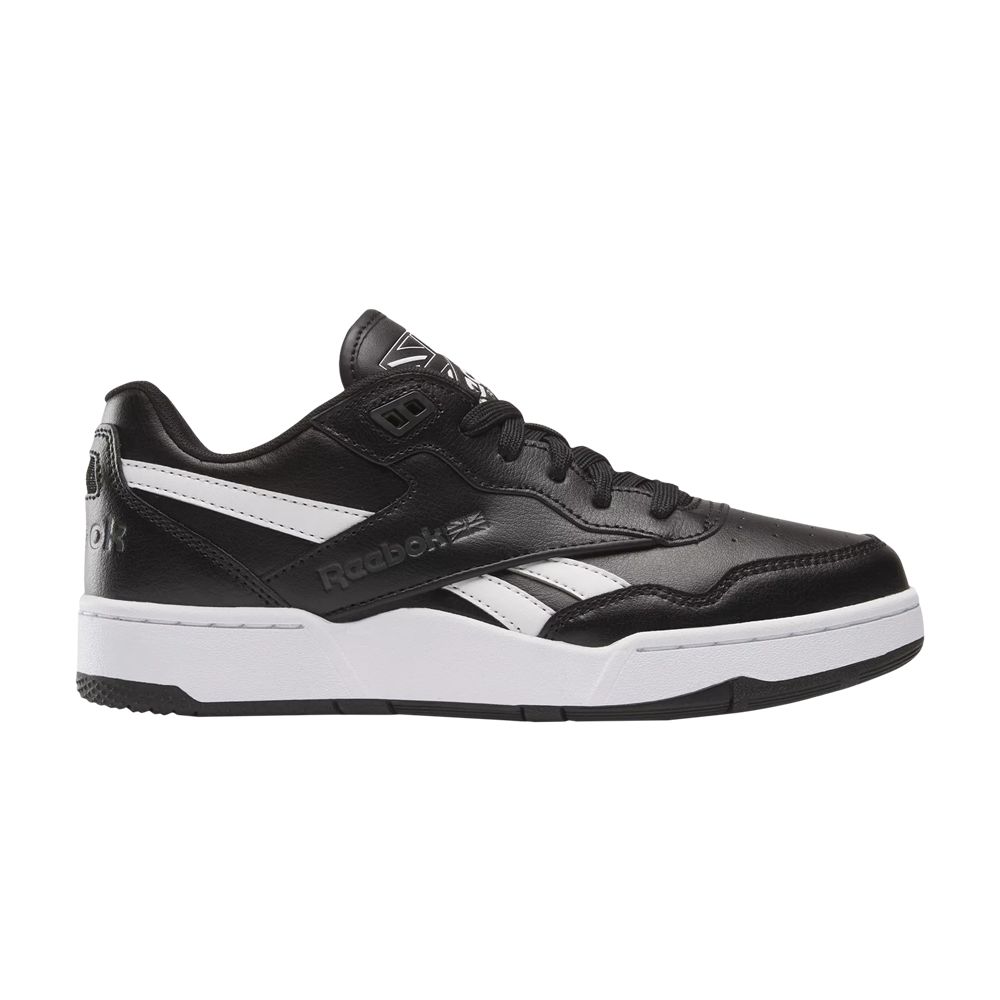 Pre-owned Reebok Bb4000 2 Big Kid 'black White' | Kid's Size 7
