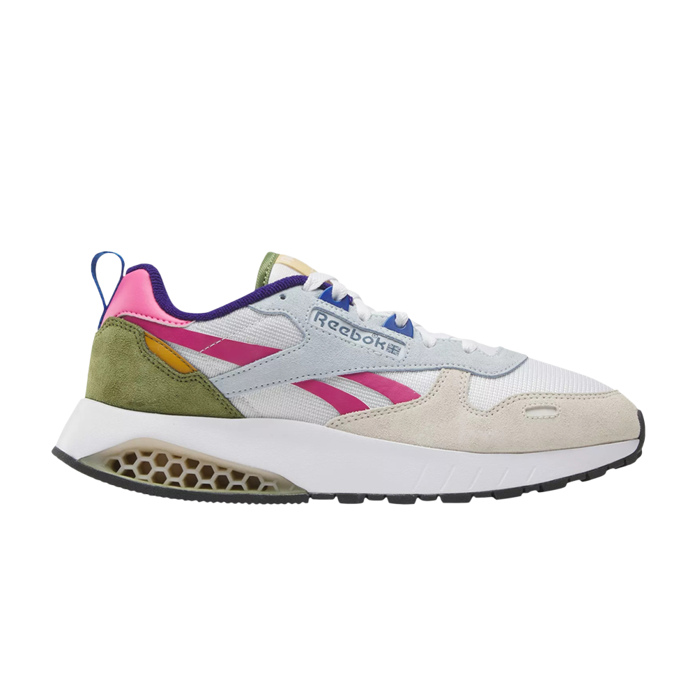 Pre-owned Reebok Classic Leather Hexalite 'stucco Pink Olive' In Multi-color