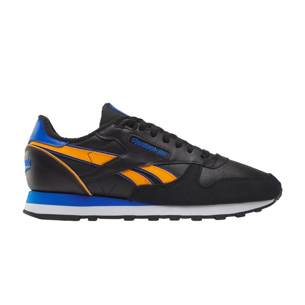 Reebok Classic Leather 'Black Orange Cobalt' | Men's Size 10