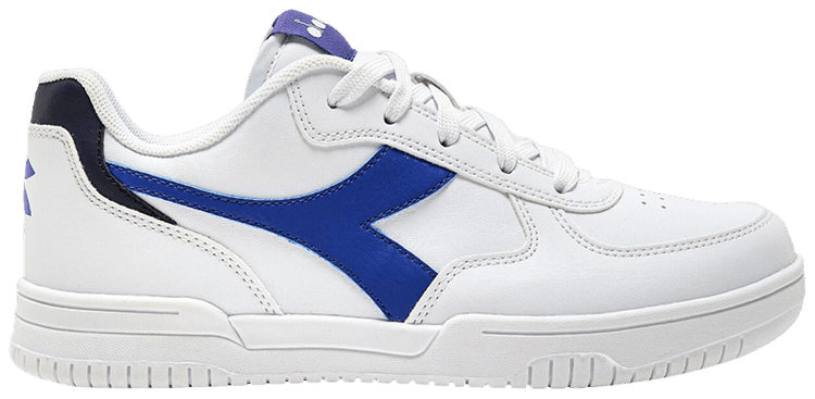 Diadora Raptor Low Big Kid White Peacoat