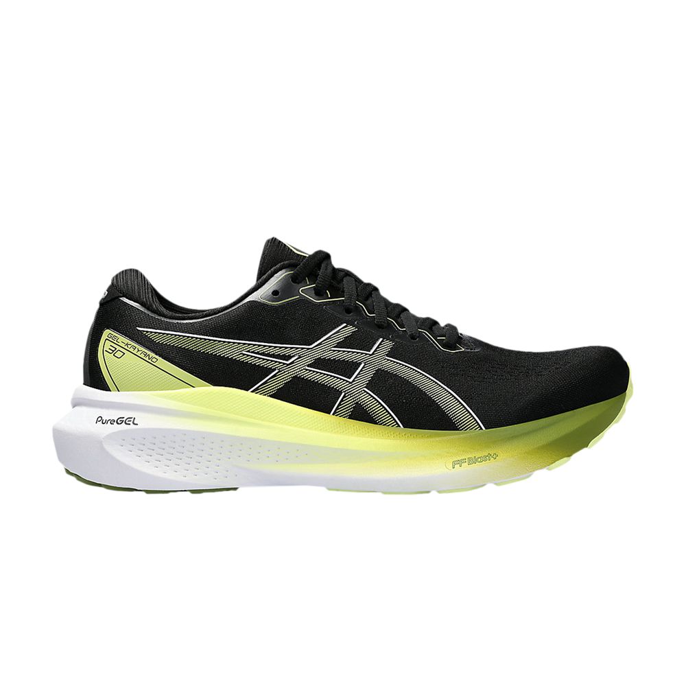 Gel Kayano 30 Wide 'Black Glow Yellow' - 1011B685-003