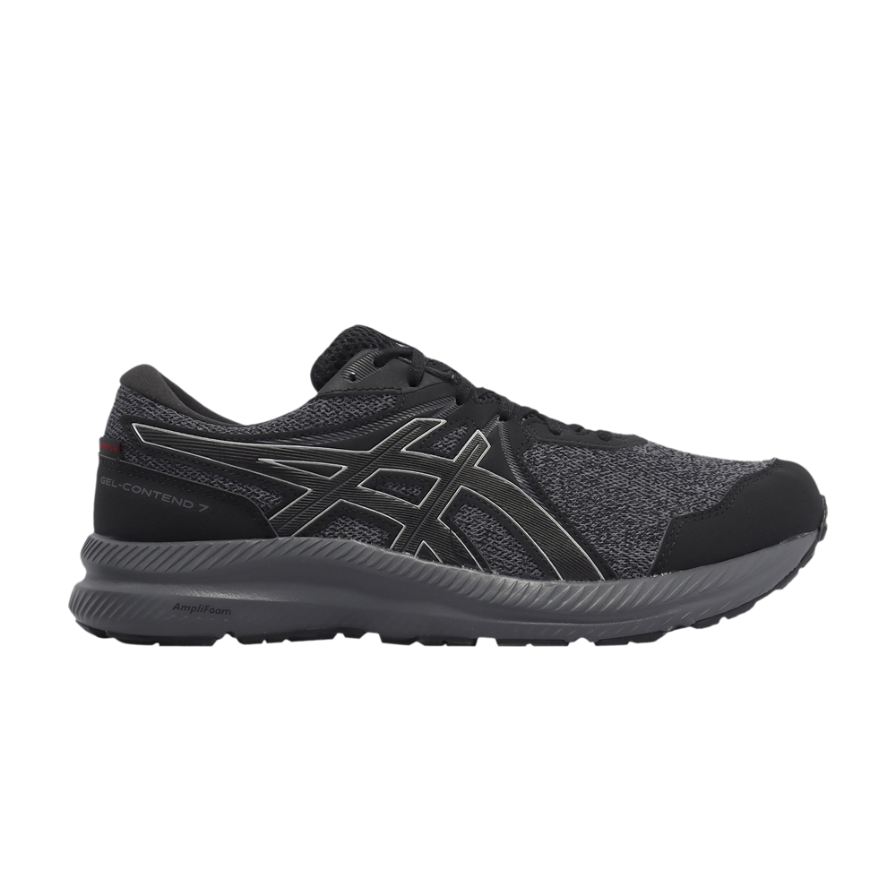 Pre-owned Asics Gel Contend 7 Wp 4e Wide 'black Silver'