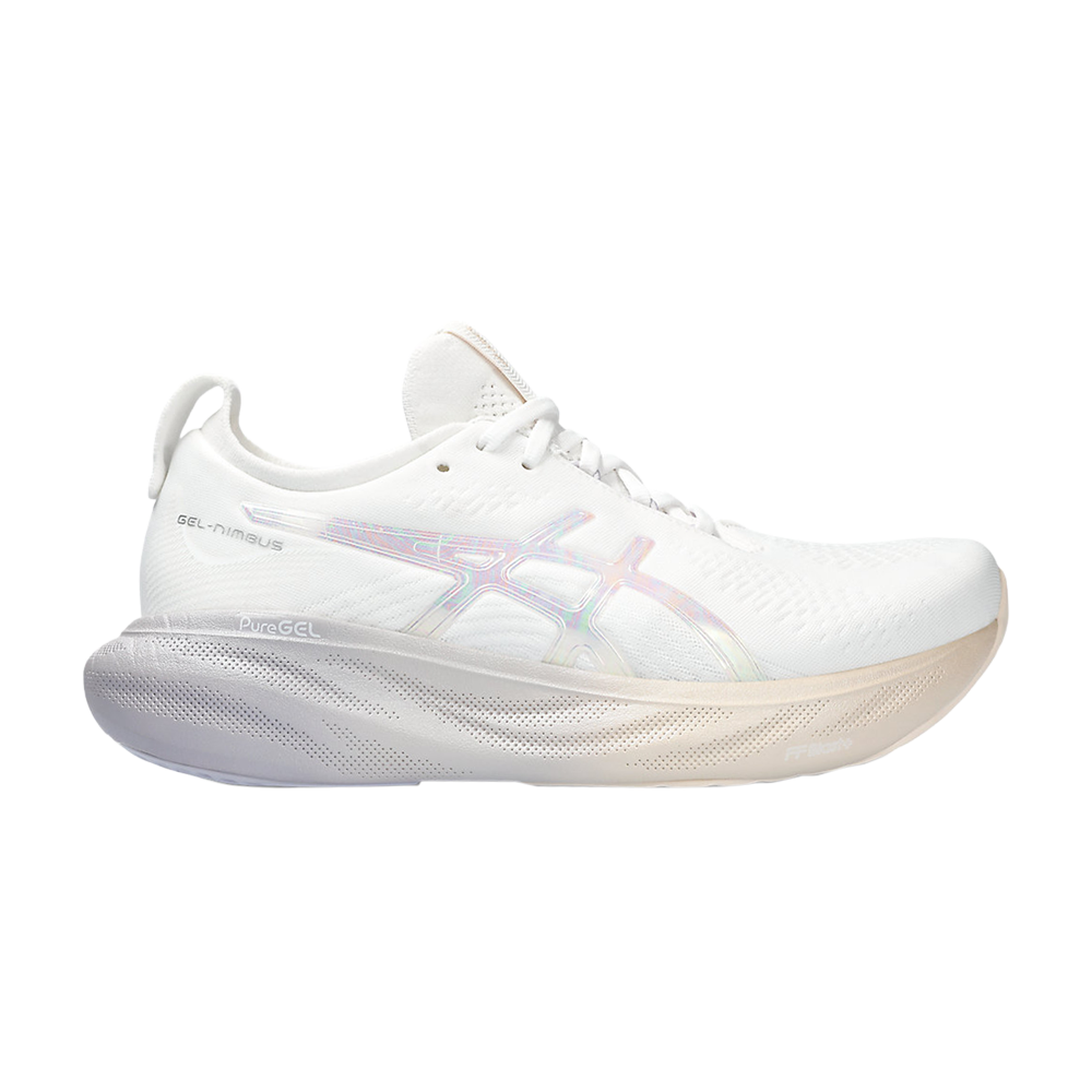 Pre-owned Asics Wmns Gel Nimbus 25 'anniversary Pack' In White