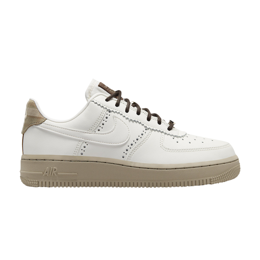 Pre-owned Nike Wmns Air Force 1 Low 'brogue' In White
