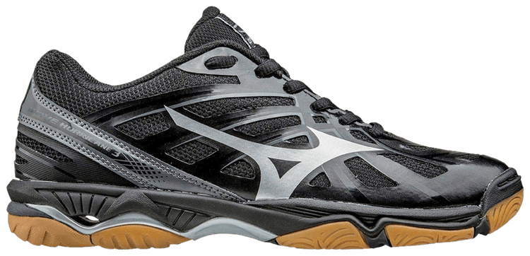 Mizuno Wave Hurricane 3 Black Gum