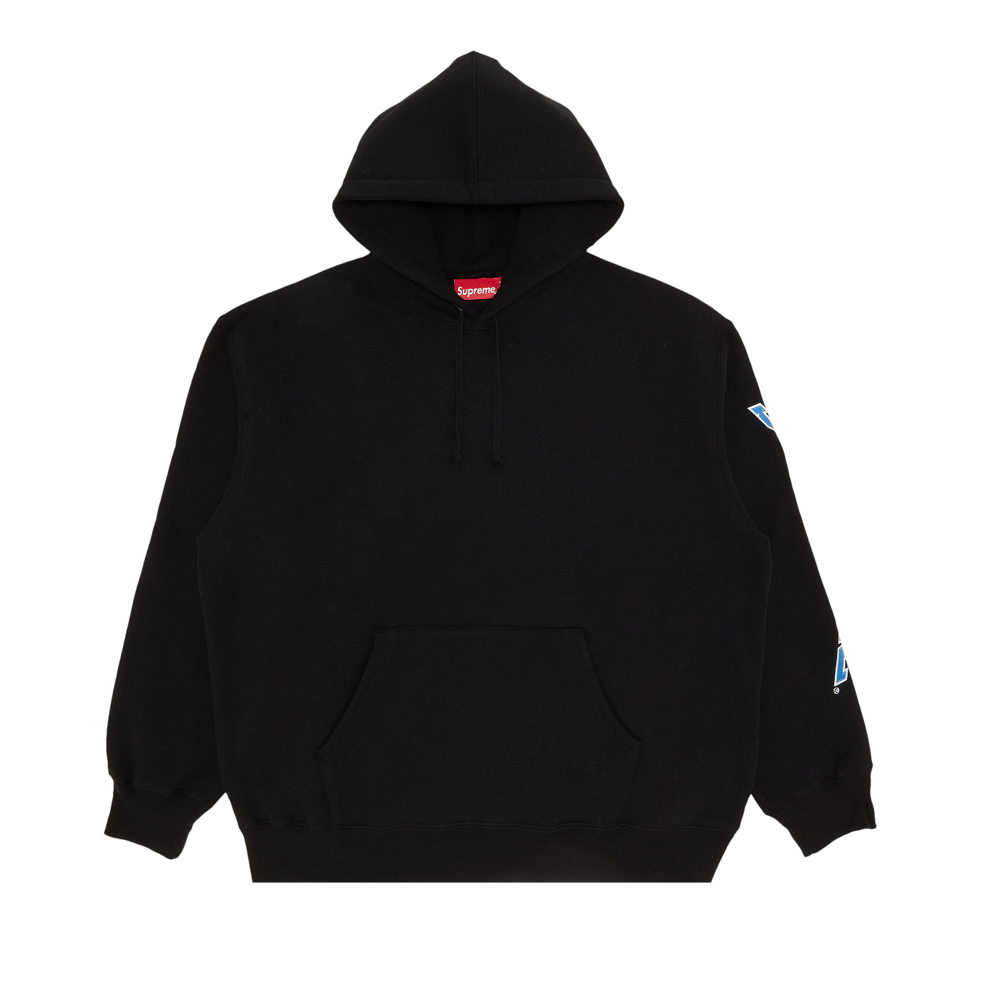 Pre-owned Supreme Sleeve Arc Hooded Sweatshirt 'black'