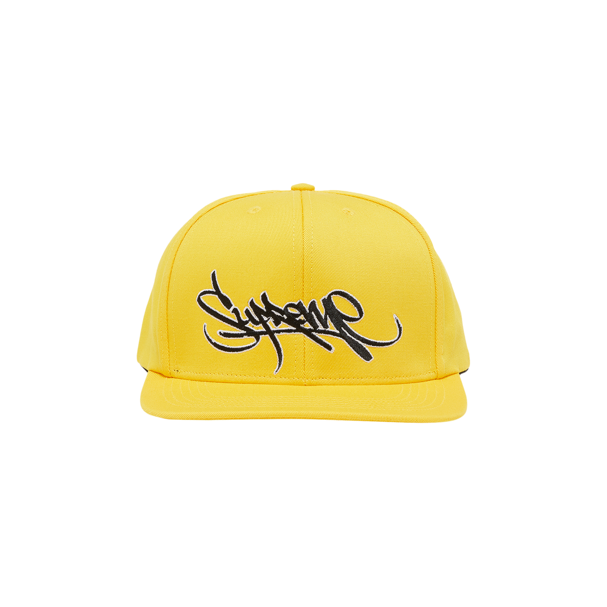 Pre-owned Supreme Handstyle 6-panel 'yellow'