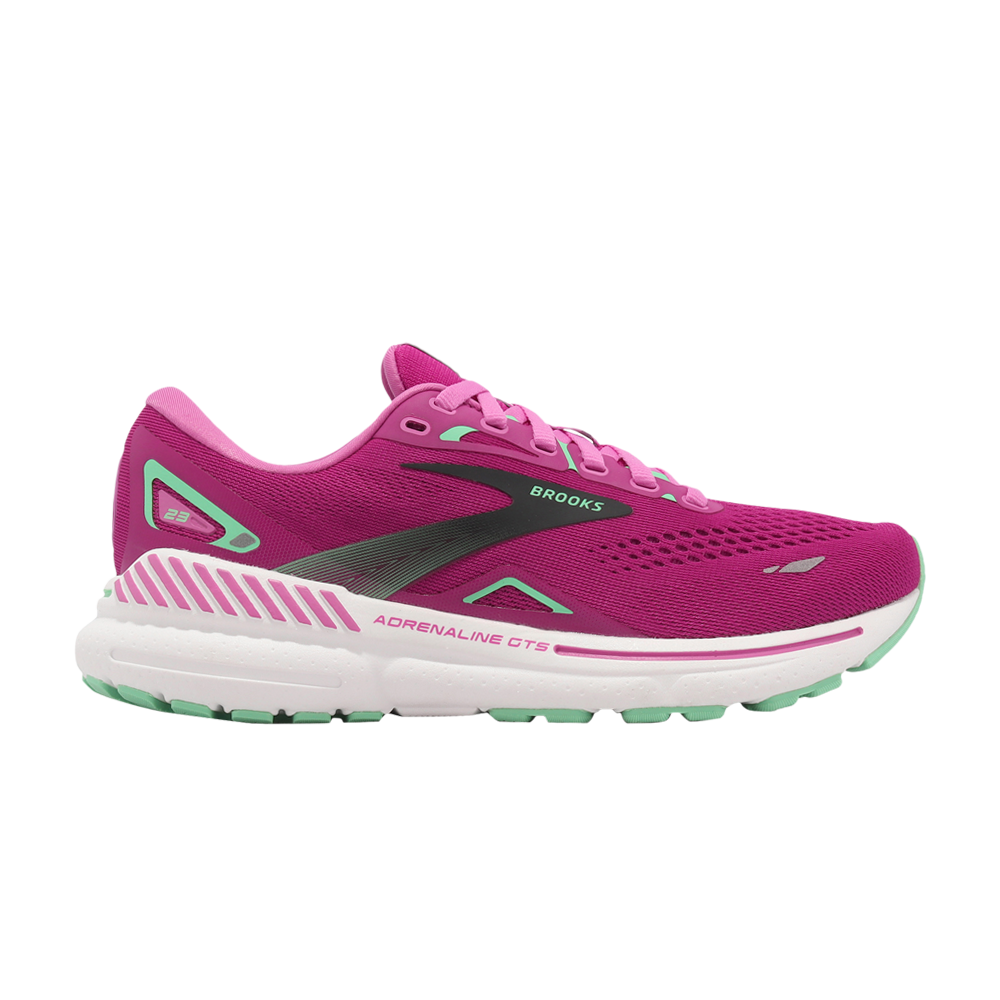 Pre-owned Brooks Wmns Adrenaline Gts 23 'pink Festival Fuchsia'