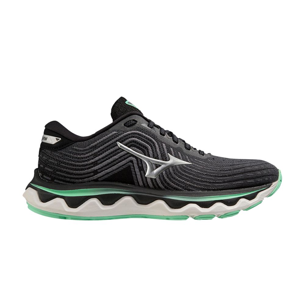 Pre-owned Mizuno Wmns Wave Horizon 6 'citadel Silver' | Black | Women's Size 7.5