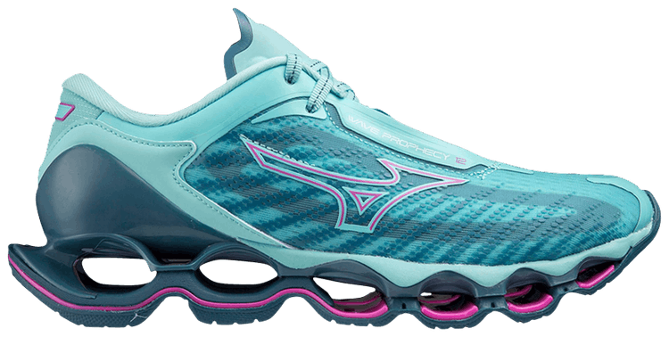 Mizuno Wmns Wave Prophecy 12 Blue Atoll