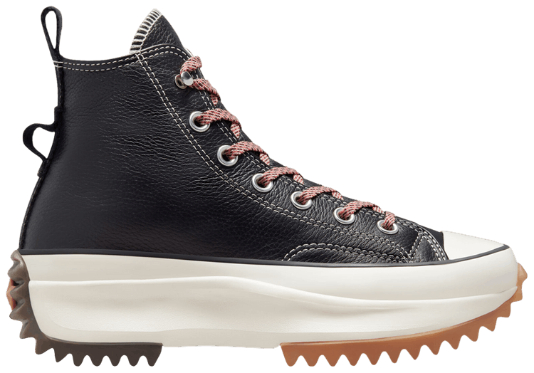 Converse Run Star Hike Platform High Black Egret Gum