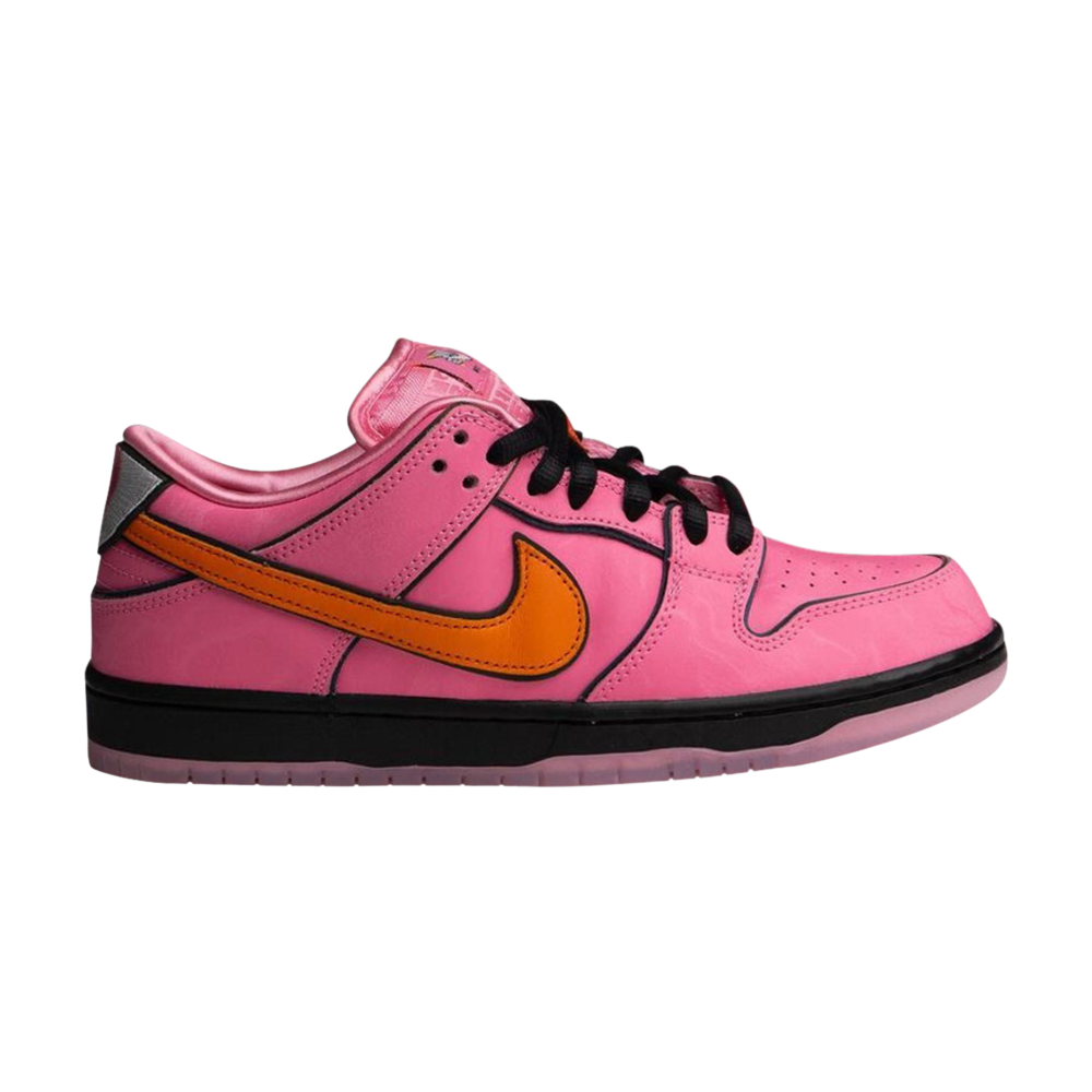 Pre-owned Nike The Powerpuff Girls X Dunk Low Pro Sb Qs 'blossom' In Pink